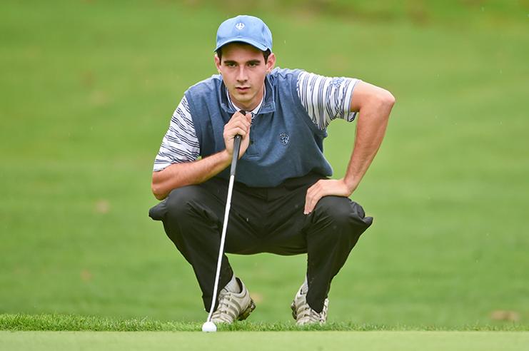 Luke Farley, ‘18, was a second team All-ODAC golfer last season. Photo courtesy of W&L Sports Info.