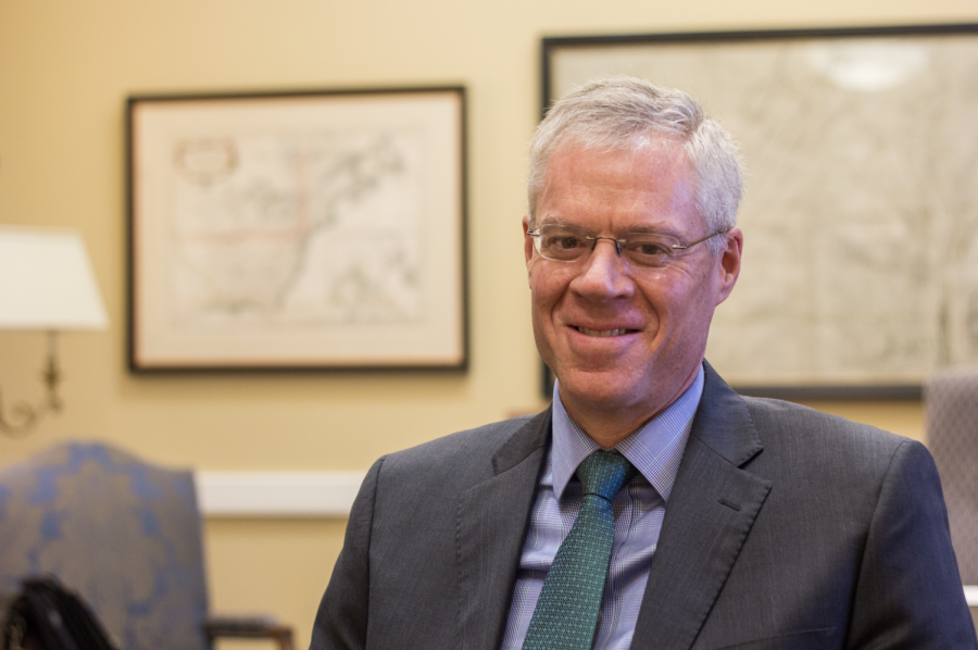 President Dudley reflects on his first year at helm of university