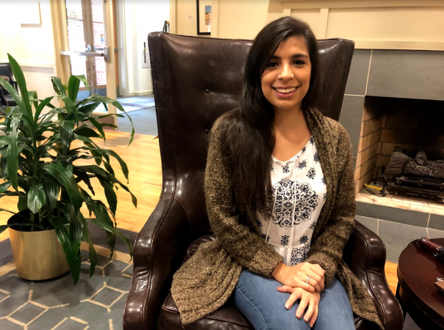 Zahra Asadi, 1L, is serving as the first-year law representative on the Student Judicial Council for this year. Photo by Emma Derr.