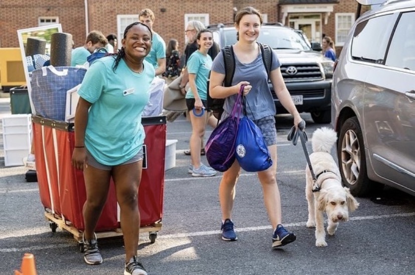 First-years move in before orientation week. Columnist Ana Dorta writes that they should be prepared to watch themselves change.
