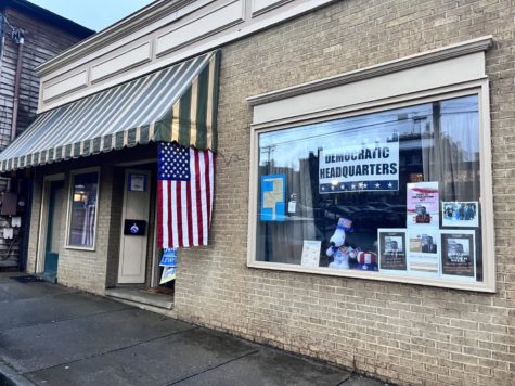 The Democratic party headquarters in downtown Lexington. Members of the Republican Party are espousing the rhetoric of fascism, opinion writer Jack Evans argues.