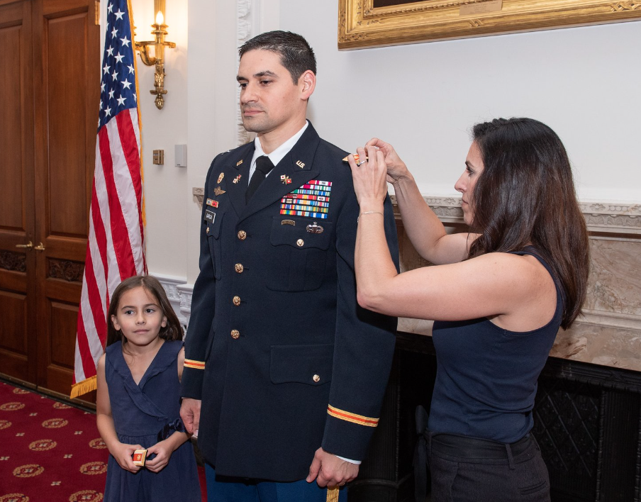Eddie Garcia, who served in the U.S. Army, is running for Senate in Virginia. Photo courtesy of campaign website