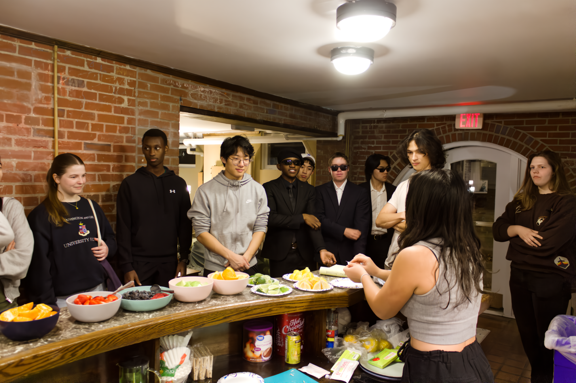 FUDG hosted a miracle berry tasting event with the Washingtonian Society on Nov. 8. 