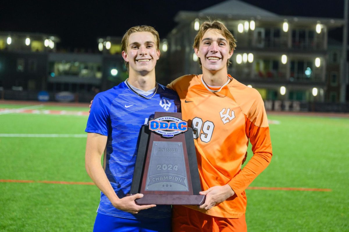 Brothers, Spencer Furman, ’27, and Miles Furman, ’28, play alongside each other on the Washington and Lee's men's soccer team. 
