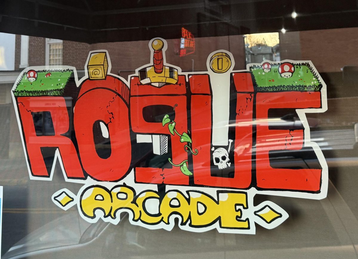 Rogue Arcade is officially open with new signage and logos.

