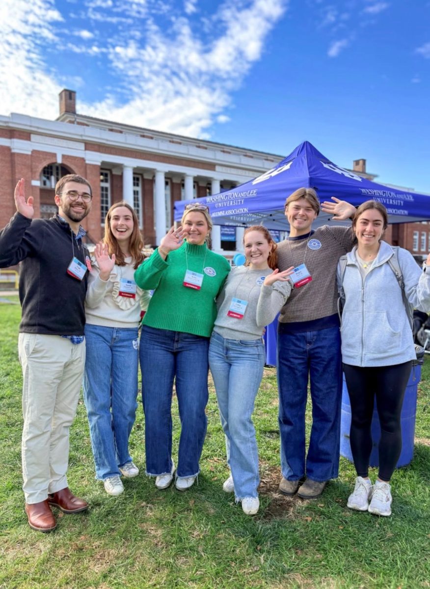 Kathekon hosts an annual “Say Hey Week,” which promotes the longevity of W&L’s speaking tradition. 