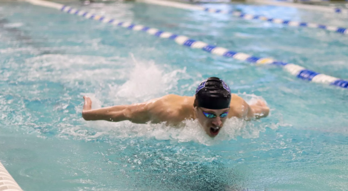 No. 25 men’s swimming notched a second place finish at the Randolph-Macon Invitational on Nov. 23. 