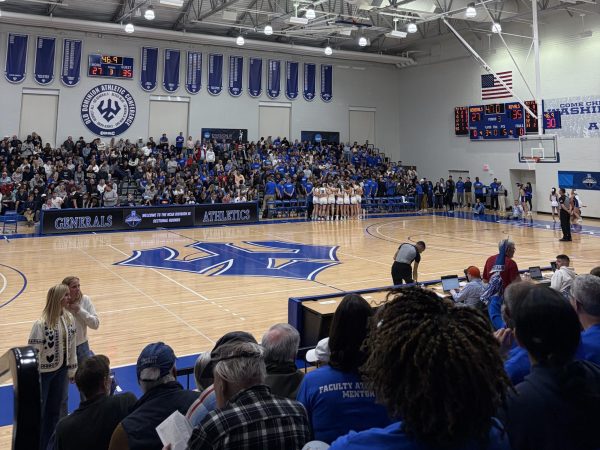 Packed crowds of hundreds of spectators turned out for this year’s women’s basketball playoff games.
